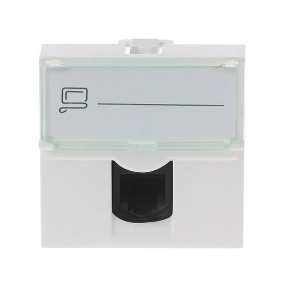 Necvior Cat6 RJ45 Keystone Jacks Slim Profile, Ethernet Wall Jack Punch Down Connector