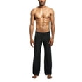 thumbnail image 4 of TheFound Men Summer Sports Pants Solid Color Ice Silk Drawstring Waist Casual Pants, 4 of 7