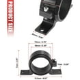 thumbnail image 3 of Unique Bargains 56mm Inner Diameter Auto Car Fuel Pump Clamp Mounting Bracket Aluminum Alloy Gold Tone, 3 of 6