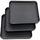 thumbnail image 4 of Juego de 3 zapateros, bandeja de goteo para zapatos de plástico, alfombrilla de goteo pequeña para zapatos, bandeja para zapatos, bandeja para zapatos, bandeja de goteo 35x27x3 cm Xemadio LKX-0498, 4 of 7