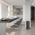 thumbnail image 6 of 8 Gallon Trash Can Slim Kitchen Trash Can with Soft Close Lid Stainless Steel Trash Can with Removable Bucket Rectangular Waste Bins for Kitchen Bathroom Office-Black Home Supplies, 6 of 6