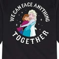thumbnail image 3 of Frozen - We Can Face Anything - Toddler And Youth Long Sleeve Graphic T-Shirt, 3 of 5