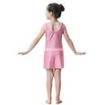 thumbnail image 5 of YMNXA Big Kids Girls Swimsuits Sleeveless Polka Dot Print Comfortable Fashion Swimwear Sun Upf 50+ For Holiday Vacation Beach Pink 18-24 Months, 5 of 6