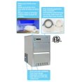 Sunpentown 44 lbs Automatic Stainless Steel Ice Maker
