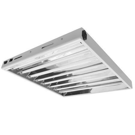 Hydroplanet™ T5 2ft 8lamp Fluorescent Ho Bulbs Included for Indoor Horticulture Gardening T5 Grow Lights Fixtures (8