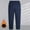 Blue, variant on Women Thermal Leggings Fleece Sweatpants Elastic Waisted Solid Color Jogger Drawstring Pocket Thick Casual Trousers Regular Fit Fall Winter Home Comfortable Workout Pants,Army Green