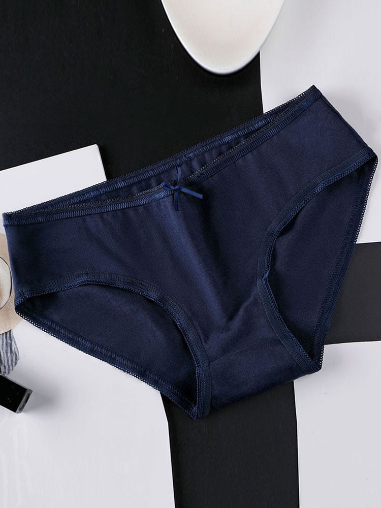 Women Cotton Panties Underwear Soft Briefs Underpants Ultra-Thin ...