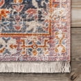thumbnail image 5 of nuLOOM Farley Medallion Fringe Area Rug, 4' x 6', Rust, 5 of 9