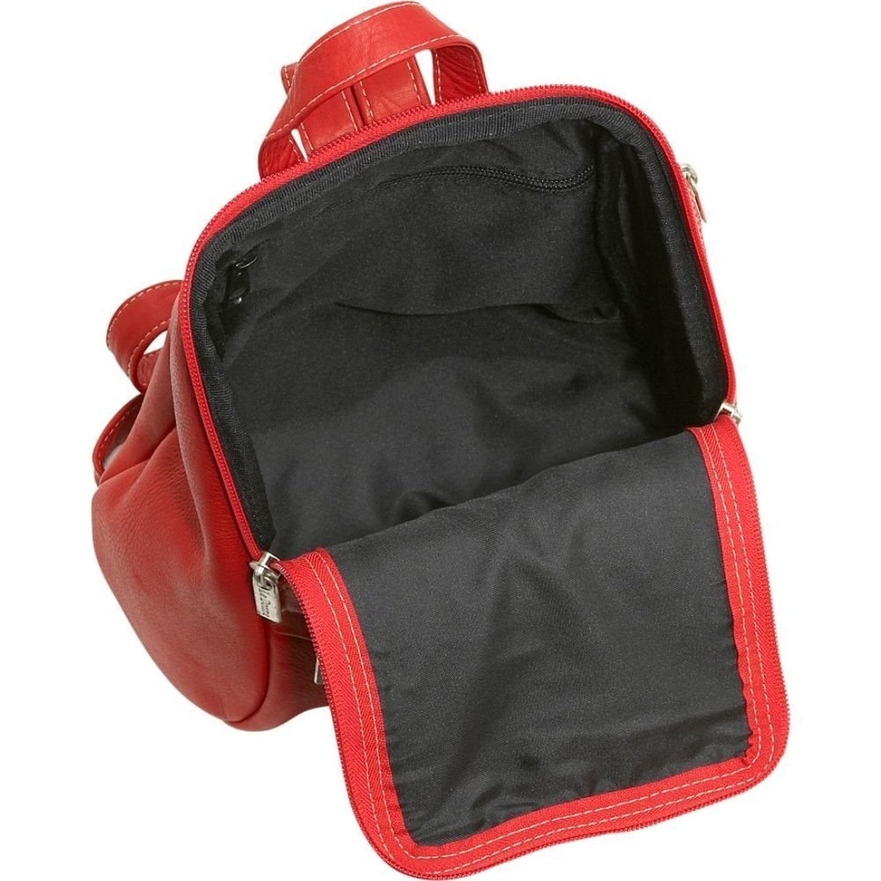 Le Donne Leather U-Zip Bag - Women's Designer Leather Sling/Backpack -  Versatile Bag With Adjustable & Convertible Strap