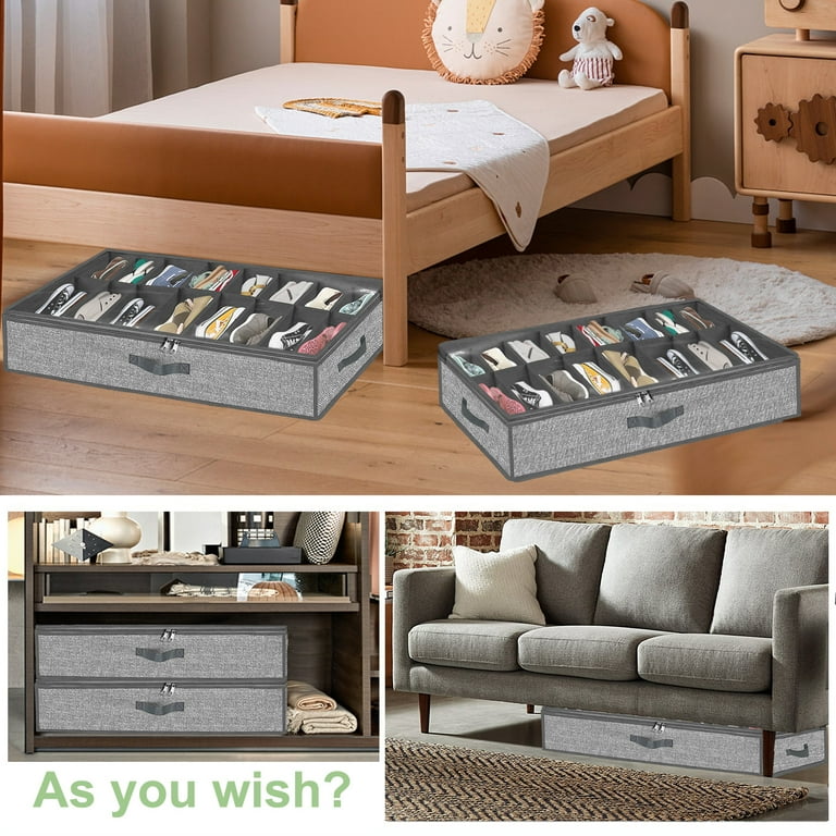 Under bed shoe organizer walmart hotsell