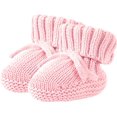 thumbnail image 3 of Fangool Zapos para recién nacidos | Botitas de punto suave | Un abrazo suave para los pies de tus peques | Zapos cálidos, cómodos y ligeros para niños y niñas (blanco y rosa, 0-6 meses), 3 of 5