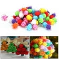 thumbnail image 1 of Mini Bola de felpa ANGGREK Pompones de seda brillante bricolaje Hecho A mano Multiusos para Decoración de marionetas Decoración Del cabello Decoración de ropa, 1 of 7