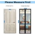 thumbnail image 3 of Transparent Insulated Curtain Magnetic Thermal Cover Screen Door Self-Closing Privacy Screen Hands Free for Patio Bedroom Kitchen Air Conditioner Room, 3 of 6