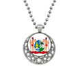 thumbnail image 1 of Suriname South Ameica emblema nacional Collares Colgante Retro Moon Stars Jewelry Unbranded M, 1 of 3