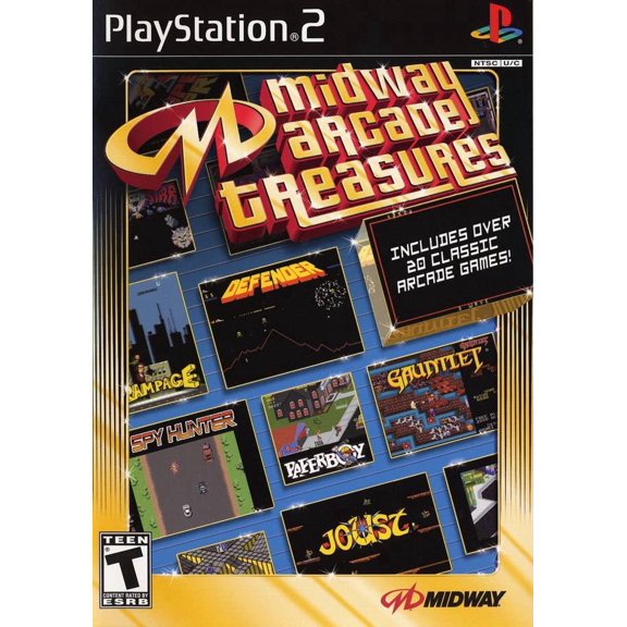 Restored Midway Arcade Treasures | PlayStation 2 (Refurbished)
