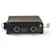 Pit Boss 2-Burner Black 18,000 BTU 265 Sq. In. LP Gas Outdoor Tabletop Griddle