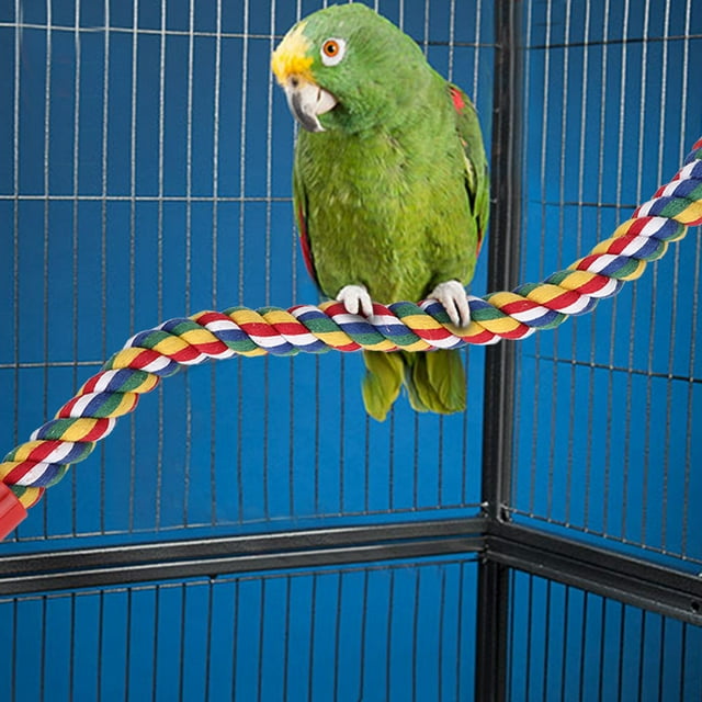 Cotton Rope Bird Cotton Rope Toy, Cotton Rope Toy, Iron Wire Durable Bird For