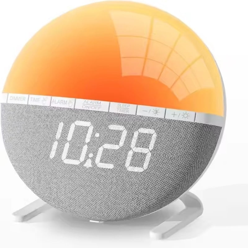 Large Digital Alarm Clock with Big LED Display - Dual Alarms, Adjustable Brightness & Nap Function for Bedroom, Office & Living Room