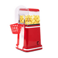 thumbnail image 1 of Mini Popcorn Machine Hot Air Popcorn Popper Maker Automatic Butter Snack Appliance for Home Kitchen Movie Christmas (US),1 * Mini Popcorn Machine, 1 of 6