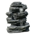 thumbnail image 2 of Pure Garden 3-Tier Faux Rock Cascading Outdoor Waterfall Fountain, 2 of 2