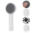 thumbnail image 3 of Unique Bargains 1 Pc Durable Pet Grooming Brush for Dog for Cat 7.48"x3.03"x2.09" White, 3 of 6