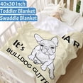 thumbnail image 2 of Yibo Funny Quote Dog Pickles Blanket Flannel Soft and Comfortable Anti-static Bed Sofa Blanket, 2 of 7