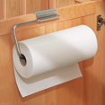 thumbnail image 3 of 1 Uds soporte para papel de cocina, soporte para papel de cocina de acero inoxidable para rollos de hasta, montado en puerta sin perforar en la puerta, plateado Sailing Electrónica, 3 of 5