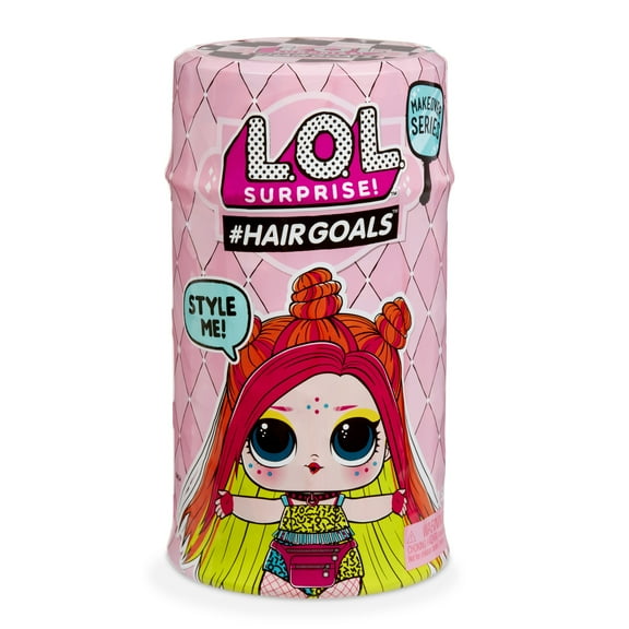 LOL Surprise Makeover Series 2 #Hairgoals Real Hair w/ 15 Surprises, Great Gift for Kids Ages 4 5 6+