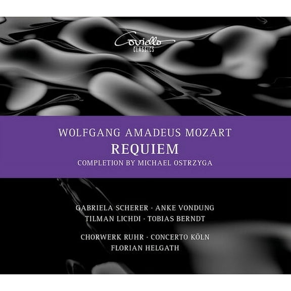 Scherer  Vondung  Lichdi  Berndt  Chorwerk Ruhr  Concerto Koln  Helgath - Requiem - Music & Performance - CD