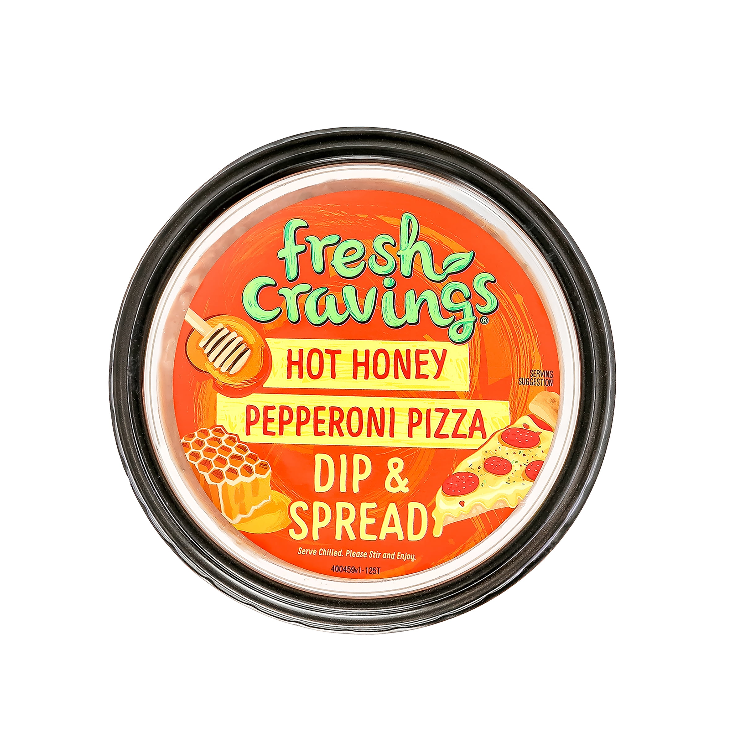 Fresh Cravings Hot Honey Pepperoni Pizza Dip & Spread 12 oz., Ready to Eat, Refrigerated, Contains Milk