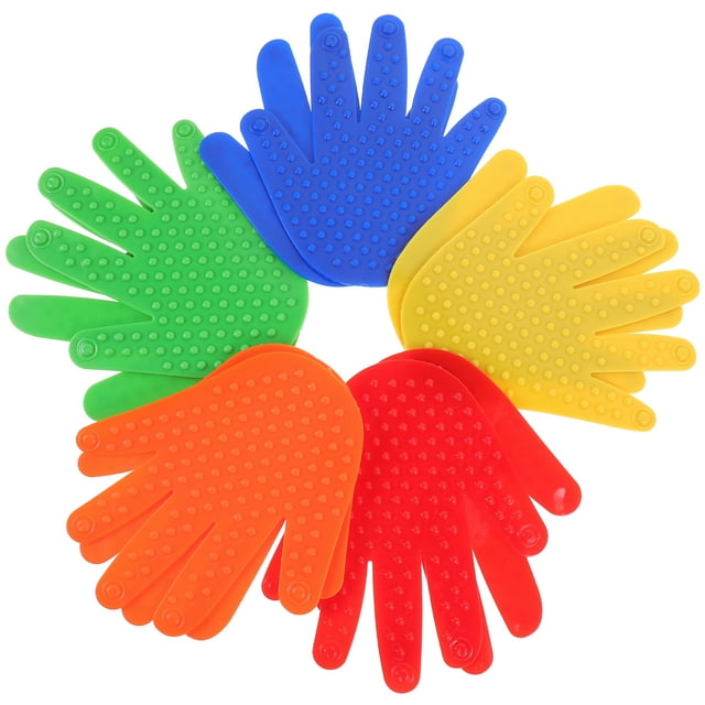 SHISUYAN 5 Pairs Classroom Floor Markers Carpet Marks Spot Marker Training Signs