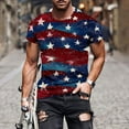 thumbnail image 2 of T-shirt à Col Rond pour Hommes à Imprimé Fallow, Mode Décontractée, Manches Courtes, 2 of 6