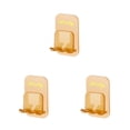 thumbnail image 4 of Gancho Montado en la Pared Bewildely Soporte para Cepillos de Almacenamiento Amarillo, 4 of 6