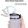 thumbnail image 3 of Water Bottle, Sport Drinks Bottle with Times to Drink & Lock Cover, 3 of 4