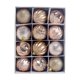 thumbnail image 1 of Adornos de Bolas de Navidad BLESIY 12 Piezas Decoraciones Inastillables Dorado, 1 of 8