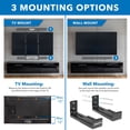 thumbnail image 4 of Mount-It! Universal Soundbar Mount Brackets for TV VESA and Wall Installation, 4 of 6
