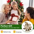 thumbnail image 4 of Mothers Day Gnome Figurines, Gold Resin Best Mom Daughter Gnome Decor, Cute Small Statue Birthday Gifts for Mom, Indoor Table Top Centerpieces Shelf Desk Tiered Tray Mantel Home Decorations, 4 of 7