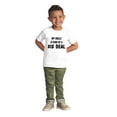 thumbnail image 3 of My Uncle Is Kind Of A Big Deal Funny Toddler Boy Girl T Shirt Infant Toddler Brisco Brands 12M, 3 of 6