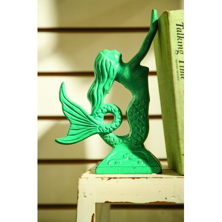 CAST IRON MERMAID BOOKEND S/2