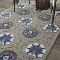thumbnail image 6 of Nourison Aloha Indoor/Outdoor Grey/Blue 3'6" x 5'6" Area Rug, (4x6), 6 of 9