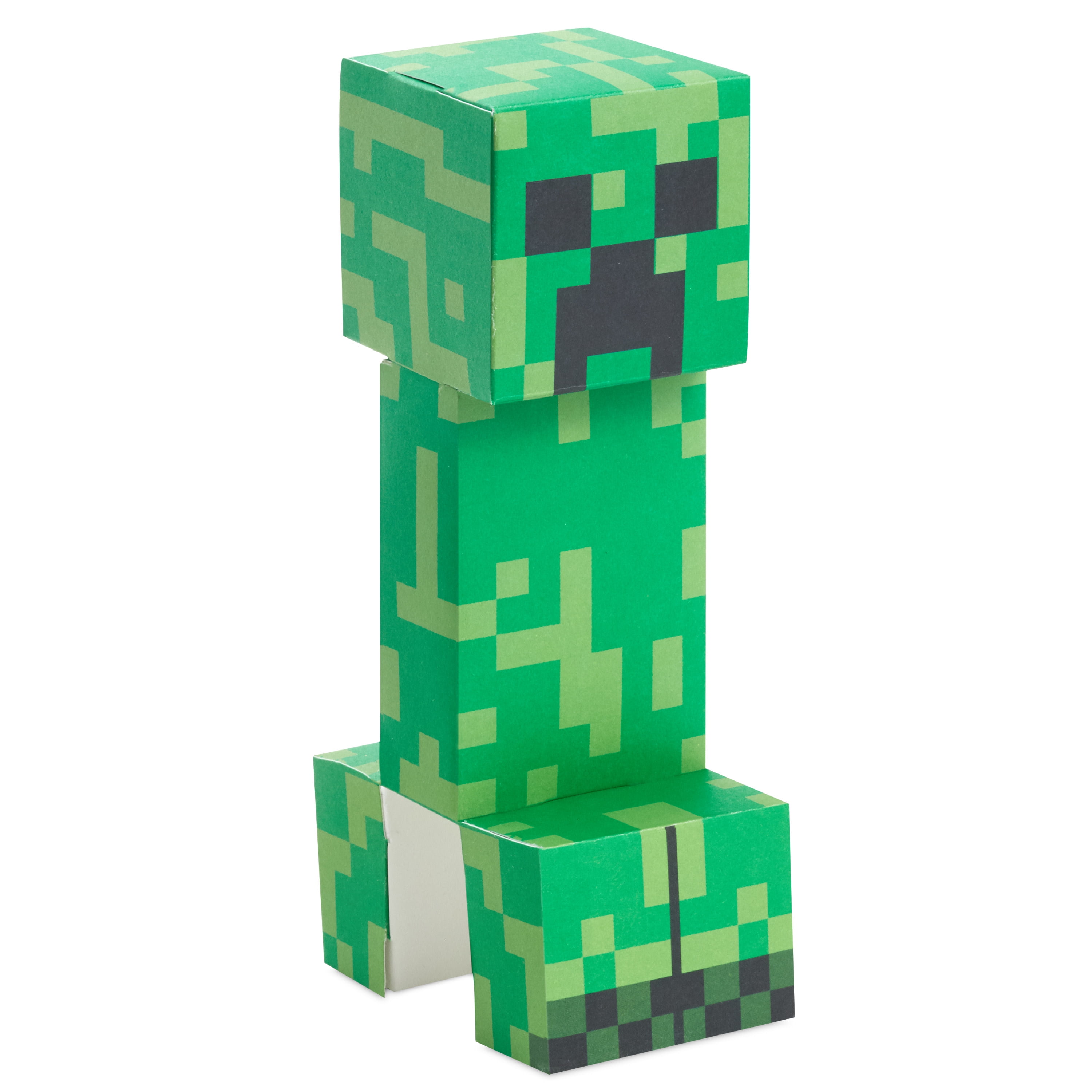 Hallmark Minecraft Birthday Card for Kids (Build Your Own Creeper)