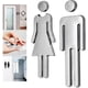 thumbnail image 2 of Pegatinas para el baño para hombres y mujeres, carteles adhesivos para el baño de bronce, 20cm, 2 of 4