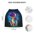 thumbnail image 6 of Haiem Magic Mushrooms ,Fireflies Baby Nursing Cover & Nursing Poncho - Multi Use Cover for Baby Car Seat Canopy, Stroller Cover, 360°Full Privacy Breastfeeding Coverage, 6 of 9