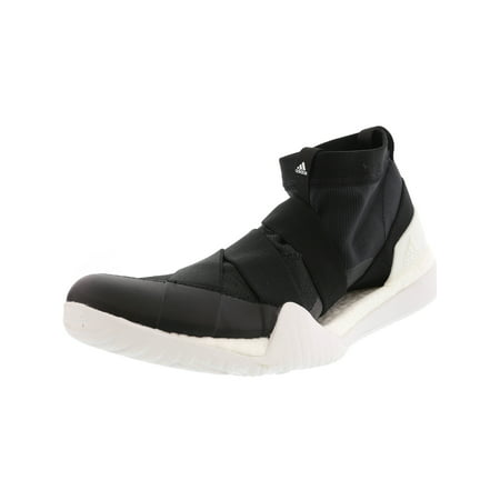 Adidas Women's Pureboost X Trainer 3.0 Ll Black / White Ankle-High Fashion Sneaker -