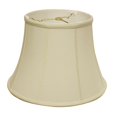 thumbnail image 1 of HomeRoots 469630 16 in. Altered Bell Monay Shantung Lampshade, Ivory, 1 of 1