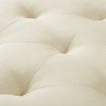 thumbnail image 6 of Resenkos Modern Velvet Fabric Sectional Sofa Sets U Shaped Modular Couch with Chaise Lounge and Ottoman Beige, 6 of 6