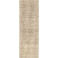 thumbnail image 6 of Rugs USA Melrose Checked Wool Area Rug, 2' 6" x 14', Runner, Melrose Cream, 6 of 9