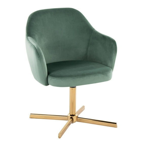 LumiSource Buena Swivel Accent Chair