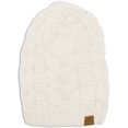 thumbnail image 1 of Basico Unisex Warm Crochet Soft Stretch Cable Knit Beanie, 1 of 4