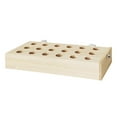 thumbnail image 3 of MERIGLARE Bird Forag Feeder Box Educational Wooden for Rabbit Chinchilla Dwarf Hamster 30.7x12.8x5cm, 3 of 9